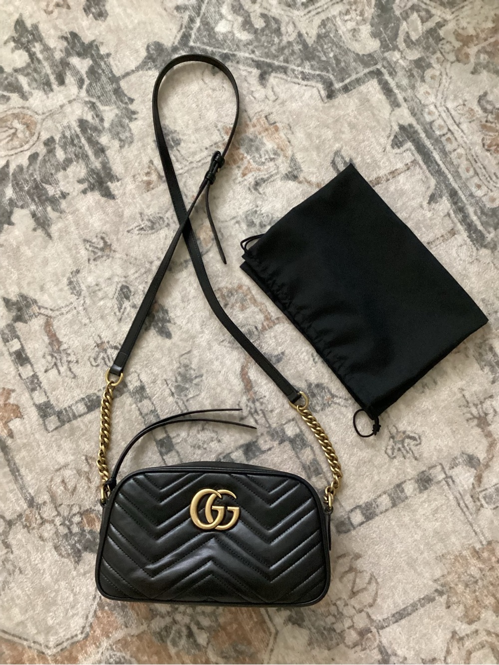 Gucci Marmont Matelassé Shoulder Bag